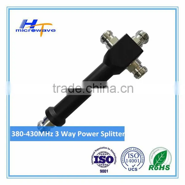 Microwave Components Telecom Parts 50 Ohm 380-430 Mhz N and DIN Type 3 Way Power Splitter photo-2