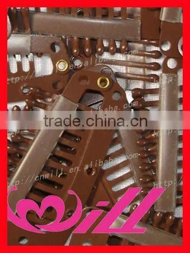 Snap Comb Clips Hair Extension Metal Clips Clip in Hair Extension Clips photo-3