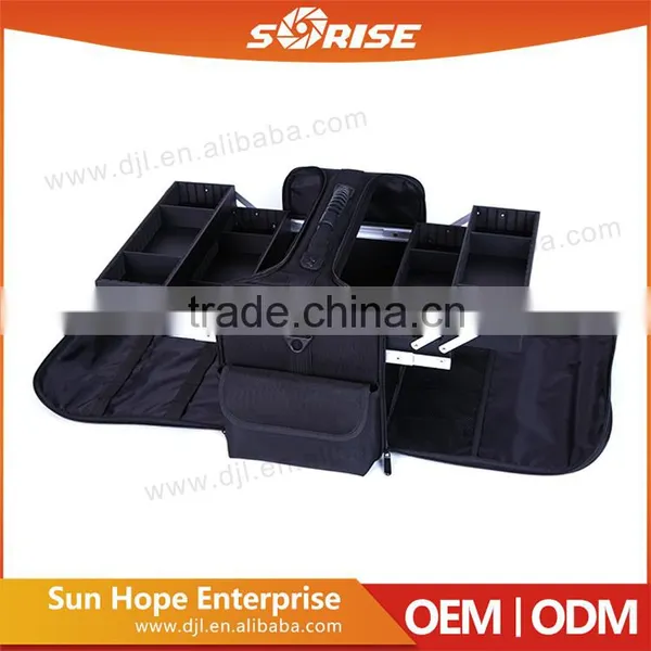 Best Selling Factory Price Multifunction Travel Cosmetic Bag With Multilayer Drawers Quality Choice photo-3