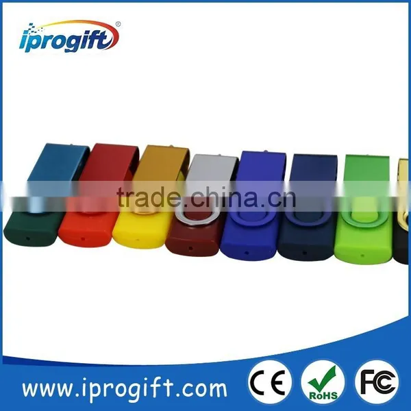 Factory Wholesale Customized Logo Bulk Swivel USB Flash Drive 1GB 2GB 4GB 8GB 16GB 32GB 64GB