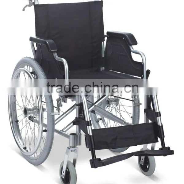 Health Care Supplies Home Care Aluminum Folding Wheelchair photo-2