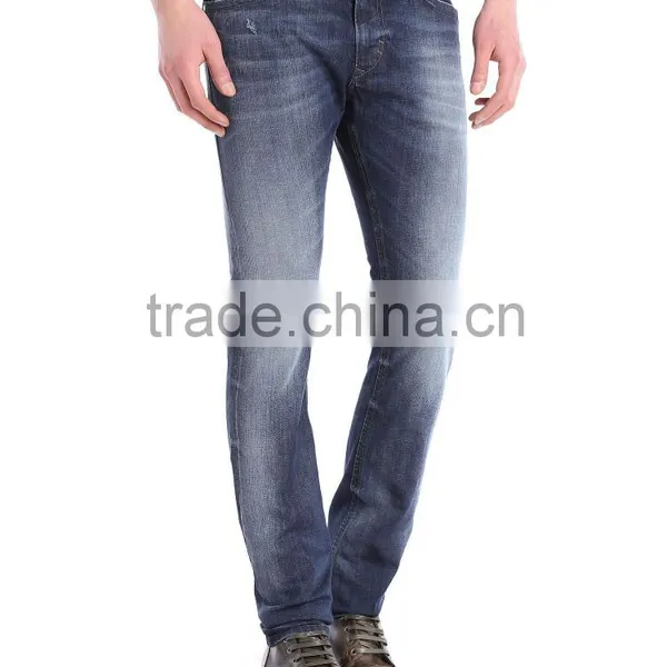 Hot Sell European Fashion Style Super Skinny Slim Fit Jean for Men photo-2