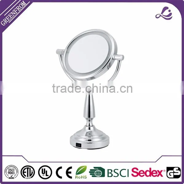 Factory Price Lighted Wall Mounted Cosmetic Mirror photo-2