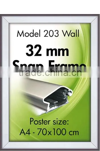 Customized Aluminum Poster Frame, Click Snap Frame, a1 a2 a3 a4 Snap Frame photo-4