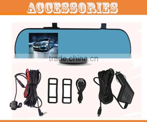 Rear Camera Mirror Car Dvr With Gps Tracking System photo-5