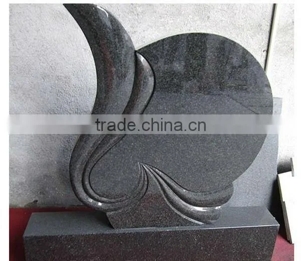 China New Black Galaxy Headstone