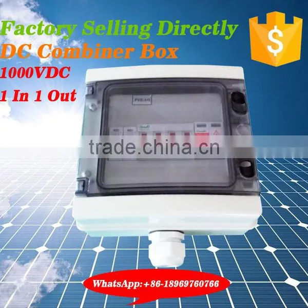 Waterproof Plastic Proof Box 4 Strings DC Combiner Box photo-3
