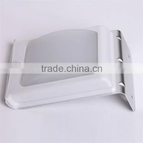 16 Led Panel Milk Half Round Lampshade Sensitive Motion Sensor Solar Sensor Wall Light photo-4