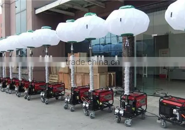 220V Portable Mobile Diesel Generator Light Tower Vehicle-mounted Light Tower photo-6