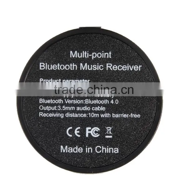 Factory Supply, Car Audio Bluetooth Wireless Music Receiver With MIC Aux Stereo Hands-free Adapter for Cars for Cellphones photo-2