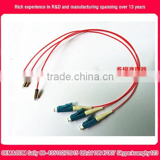 2 M Single Fiber 1310nm C-lends Gold-plated Tube Premium Fiber Collimator 5mm WD 250um Fiber Optic Collimator OEM Factory photo-6