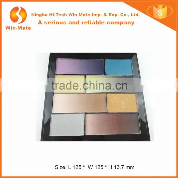 High Custom Color Makeup Blush Powder In Plastic Square Case photo-3