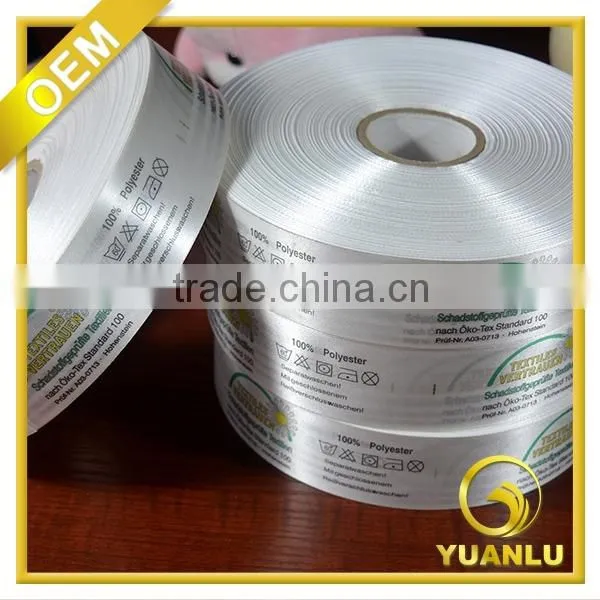 Custom Printed Garment Label and Tag