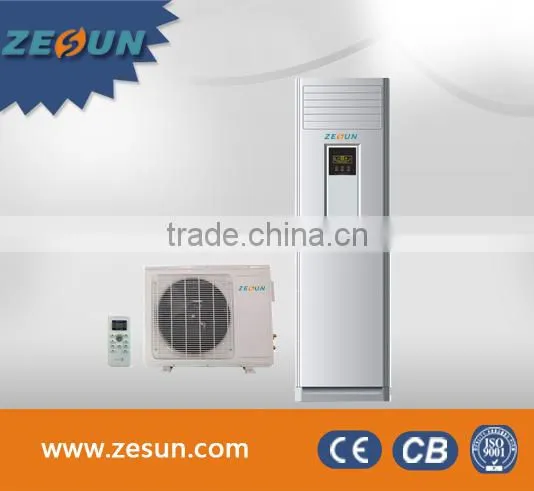 Floor Standing Split Type Air Conditioner In Engineered Flooring