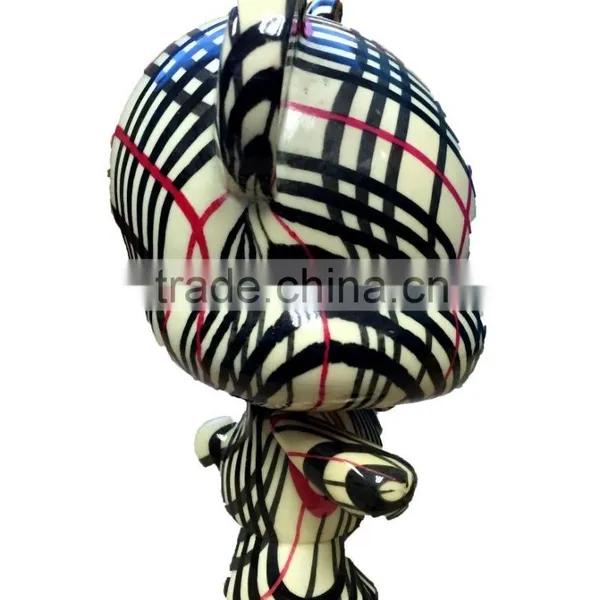 Bear Shape Plastic DIY Toy,Animal Custom Vinyl Toy photo-2