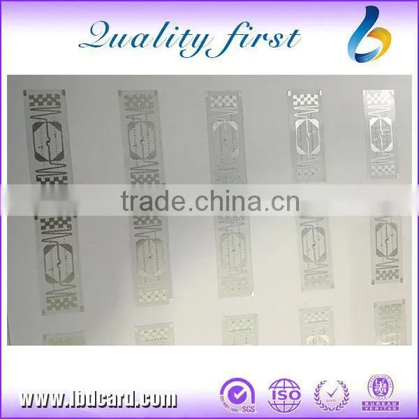 Factory 5*5 or 4*8 UHF RFID Inlay/Impinj M4 Dry Inlay photo-2