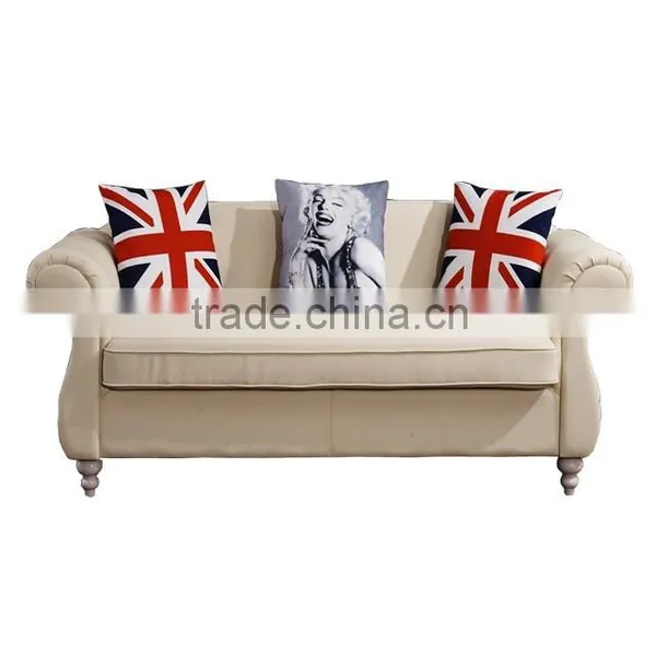 Manufacturing Living Room Furniture Leather Sectional Sofa Set