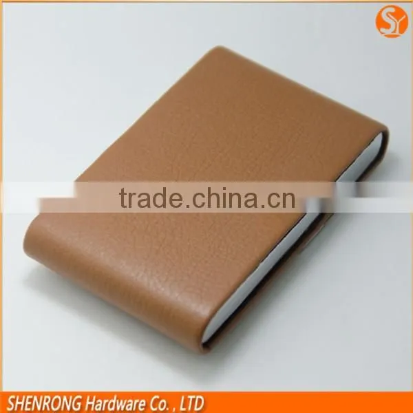 New Product Aluminium Card Holder Leather, Gift Card Holder, Atm Card Holder photo-6