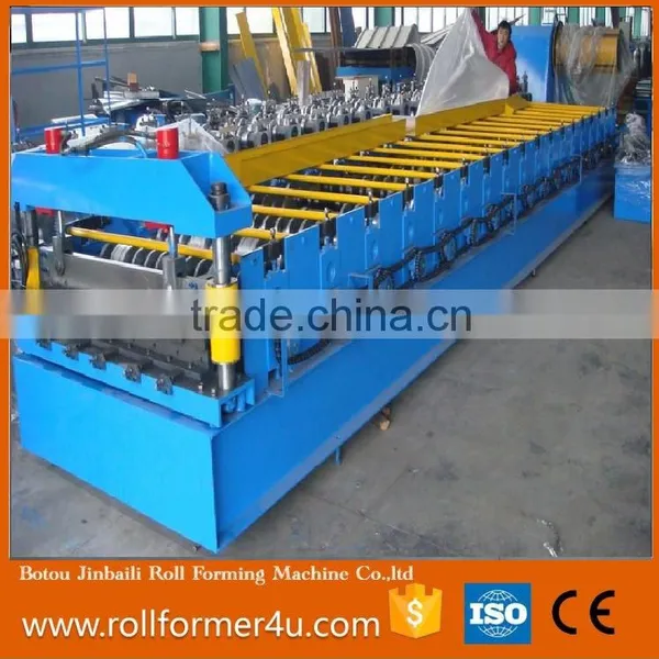 Trapezoidal Roofing Sheet Roll Forming Machine for Metal Roofing Machine photo-3