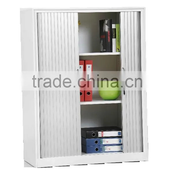 Factory Direct Sale Stainless Steel Sliding Door Cabinet Office Furniture Fashion Korean