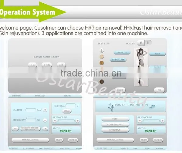 3000W Whole Body 808nm Diode High Power Laser Hair Removal DH 02 Abdomen photo-6