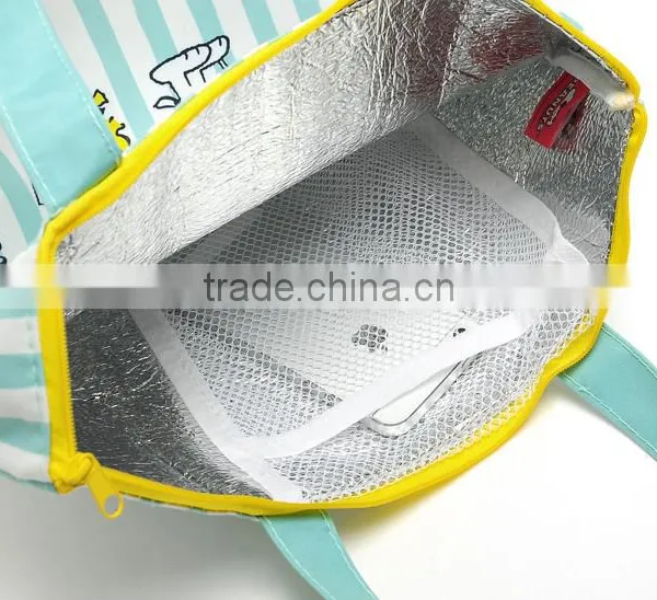 2015 Promotional Polyester Cooler Bag/insulated Frozen Lunch Bag photo-3