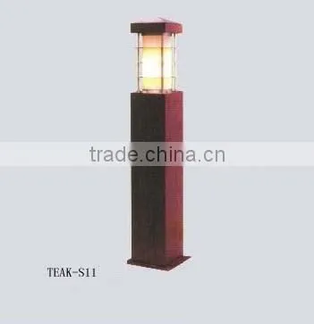 Wood Lamp/stainless Steel Lamp