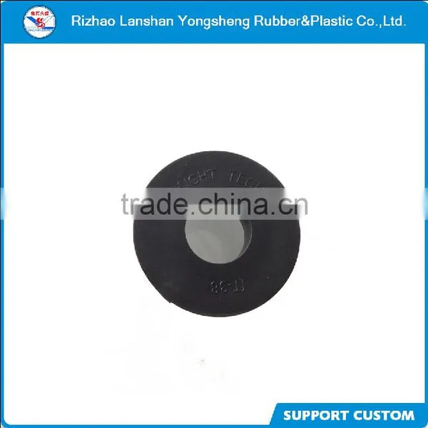 Low Price High Quality Black PP Injection Molding Parts Plastic Plug photo-3