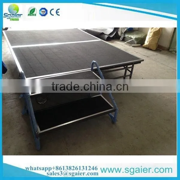 Wholesale Metal Folded Cheap Portable Stage With Factory Price photo-6