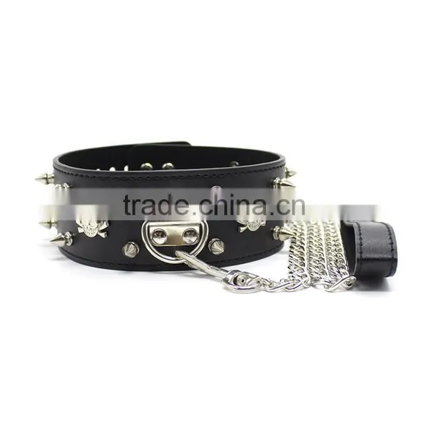 FEMALE SEX BONDAGE SEX NECK COLLAR FOR SM GAME SEX TOYS SEX NECK COLLAR FOR WOMEN LADIES SEX NECK COLLARS WHOLESALE photo-2