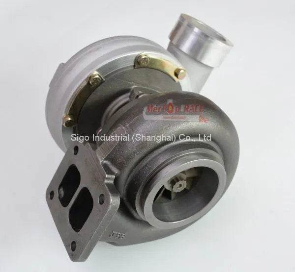 Mertop UPGRADE GT45 V BAND TURBO TURBOCHARGER COMPRESSOR 1000 HP CAPABLE T4 BIG photo-2