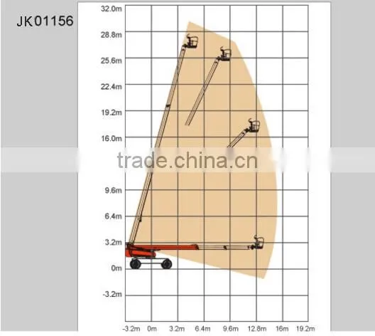 CE ISO Self-propelled Straight Arm Aerial Work Platform Jeakue JK01157 photo-3