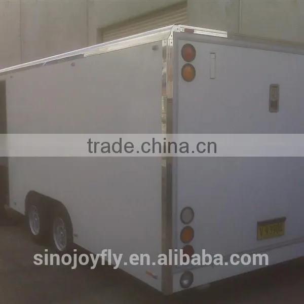 Caterng Food Cart for Sale With Different Function Fiberglass Enclosed Trailers photo-6