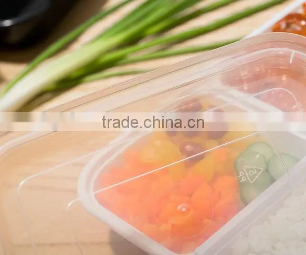 Why Choose Write and Clear Takeaway Plastic pp Food Container 3 Compartment photo-4