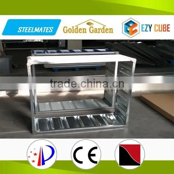 Easy Assembly Flat Pack Folding Metal Plant Bed photo-4