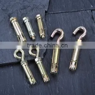 Factory Manufacturer CE Yellow Galvanized Metal Welded Israel Sleeve Eye Anchor photo-3