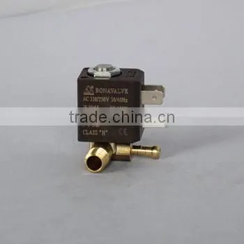 Brass Valve ZCQ-20B-5 AC220V 1/8" 6.5mm Steam Iron Solenoid Valve photo-2