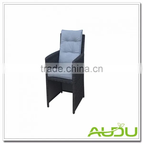 Audu Outdoor Furniture General Use and No Folded High Back Wicker Rattan Chairs photo-4