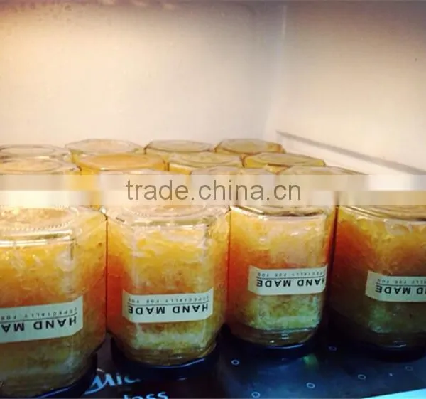 Promotional Stock 100ml 3.5oz Hexagon-shaped Glass Honey Jam Jar & Bottle photo-5