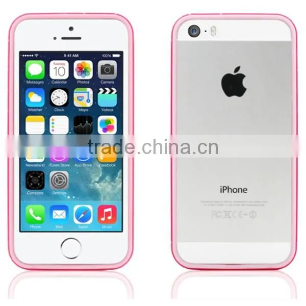 HOT Sale High Quality Super Fit TPU Protective Bumper for Apple IPhone 5/5S photo-6