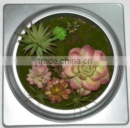 SJ0409028 Mini Artificial Fake Wall/hanging Plant Wall photo-5