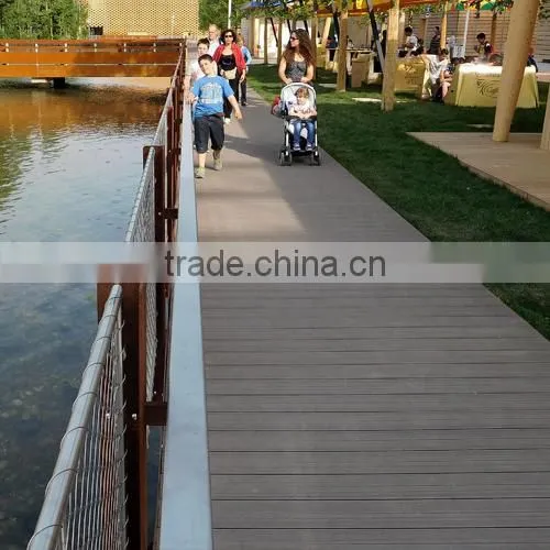 UV Resistance WPC Outdoor Decking Footpath Platform photo-5