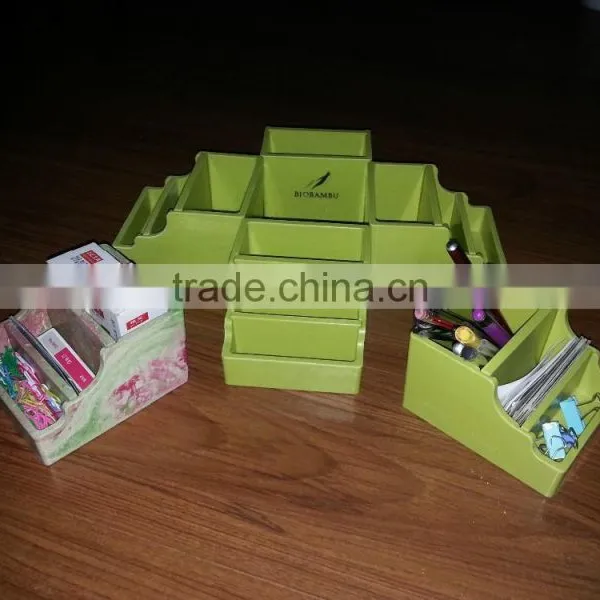 2015 New Plant Fiber Pen Box + Business Card Box