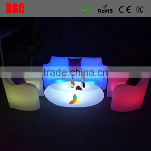 Living Room Sofas Led Sofa Furniture With Led Lights for Outdoor photo-4