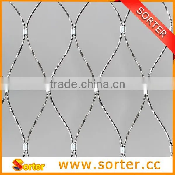 Stainless Steel 304 Rope Cable Mesh Fence photo-2