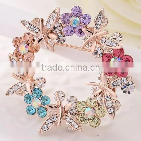 High Quality Fancy Rhinestone Pins Brooches for Woman /Hijab Pins Scarf Pins Female Pashmina Brooches photo-4