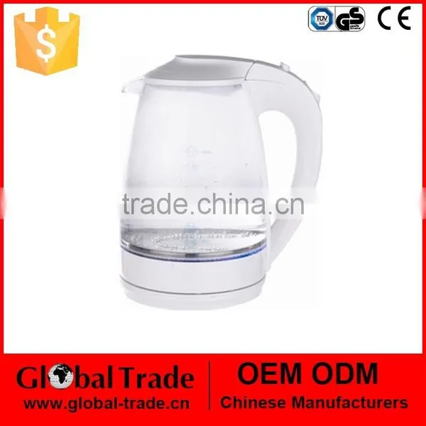 Cordless Glass Ketttle With 360 Degree Rotational Power Base Strix Controller BS Plug 1.7L 2200W 450902