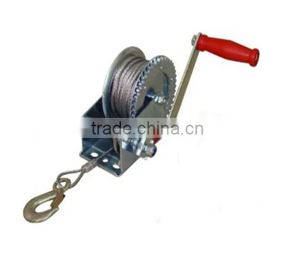 362866-1 Cable 1000 Lbs Capacity 1500 Lbs Breaking Force 4:1 Gear Ratio Hand Winch photo-2