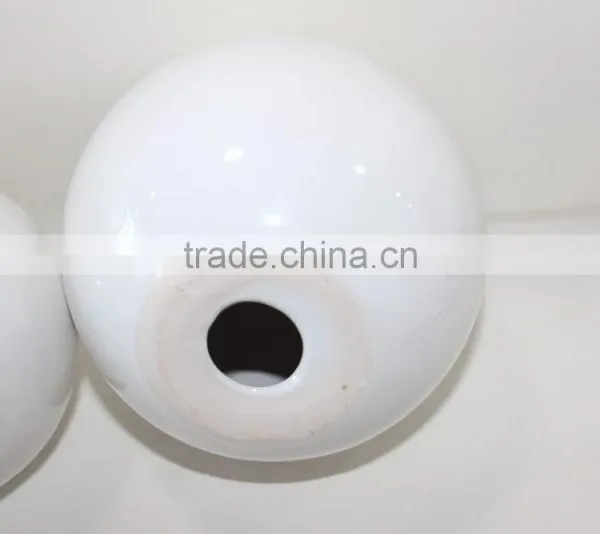 Popular Sale Home Decoration White Ceramic Ball photo-4
