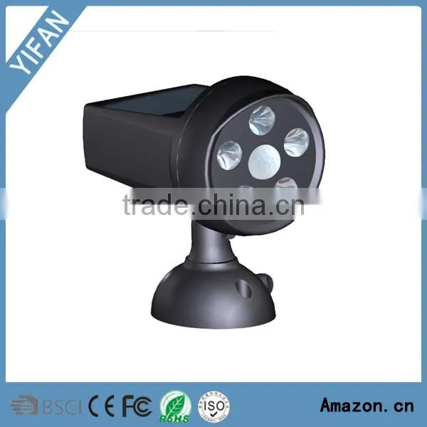 New Arrival Solar LED Bright Spotlight With Infrared Motion Sensor 250-Lumen Weatherproof photo-4
